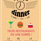 1, 2, 3 dinner LILLE