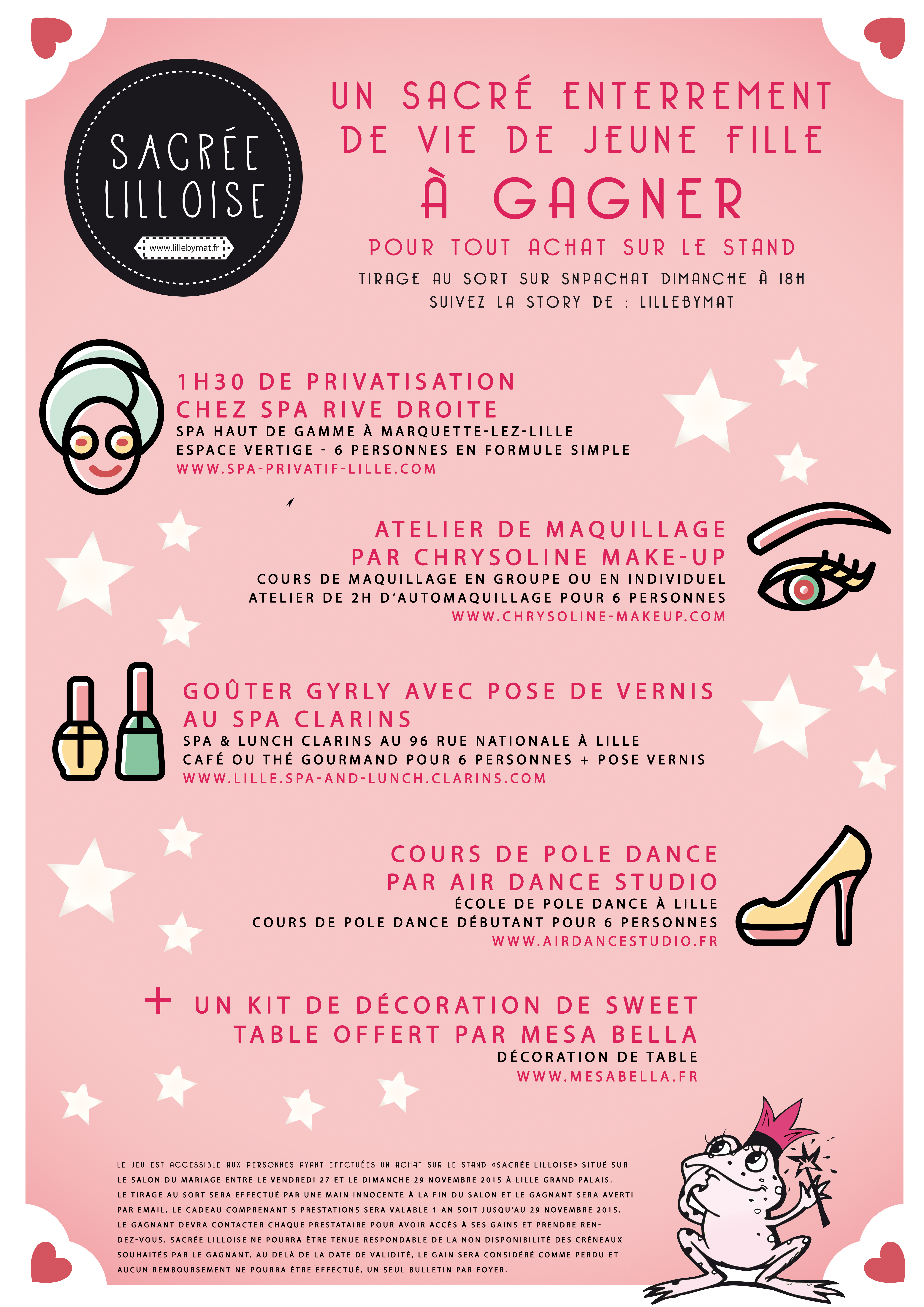 Sacrée Lilloise s'invite sur le Salon Mariage & Pacs 2015 - Lille By Mat