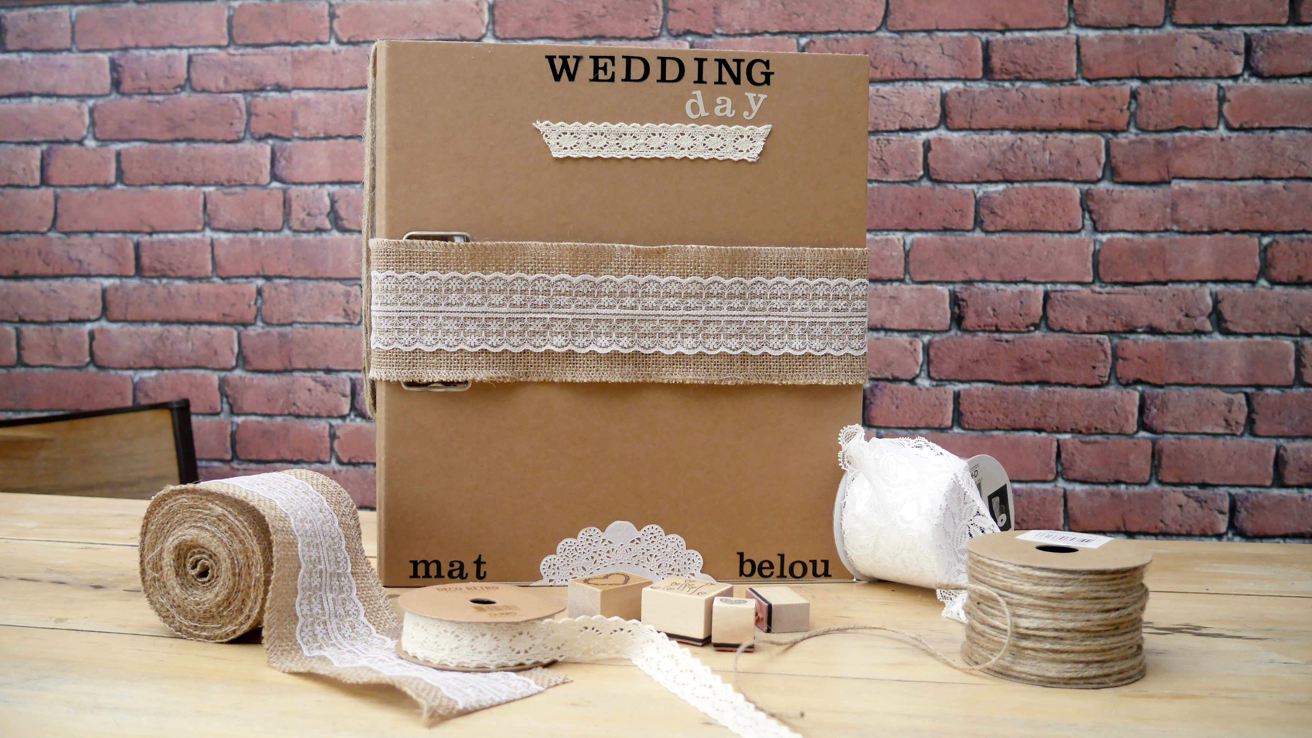 Atelier DIY Classeur Mariage @Salon du Mariage - Lille By Mat