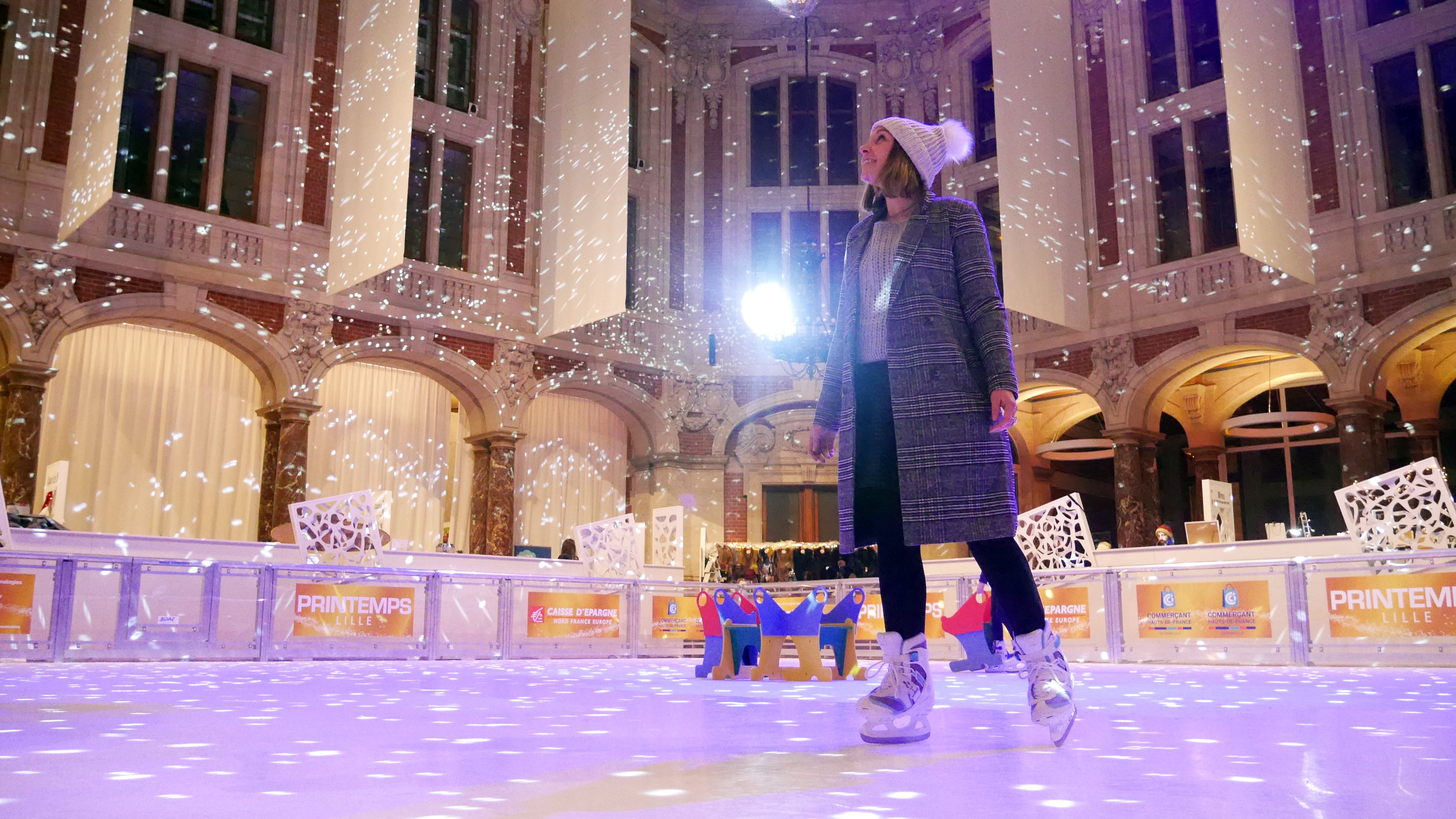 Un moment à la Patinoire de Noël de Lille - Lille By Mat