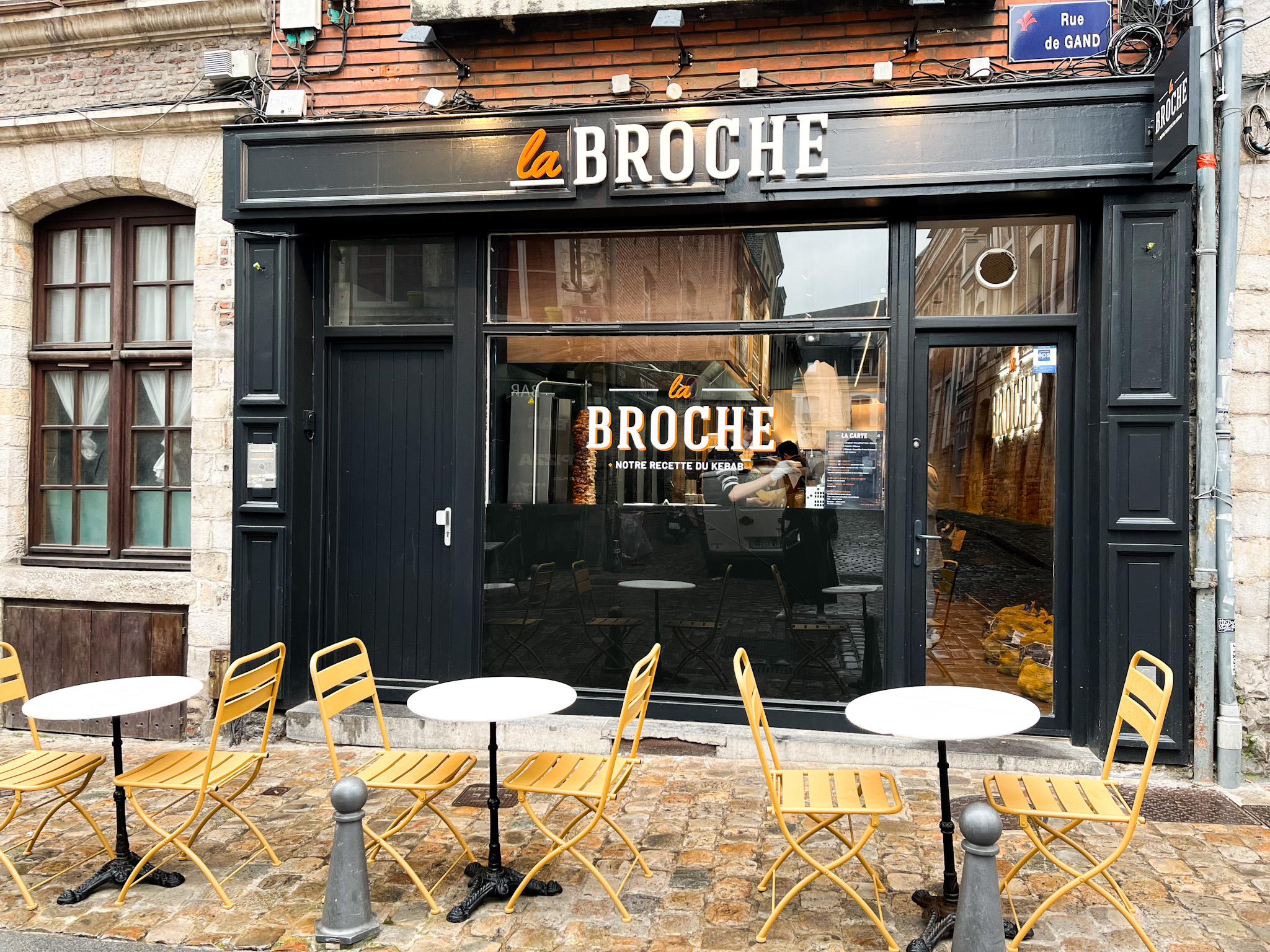 La broche lille fast food restaurant estauration rapide kebab