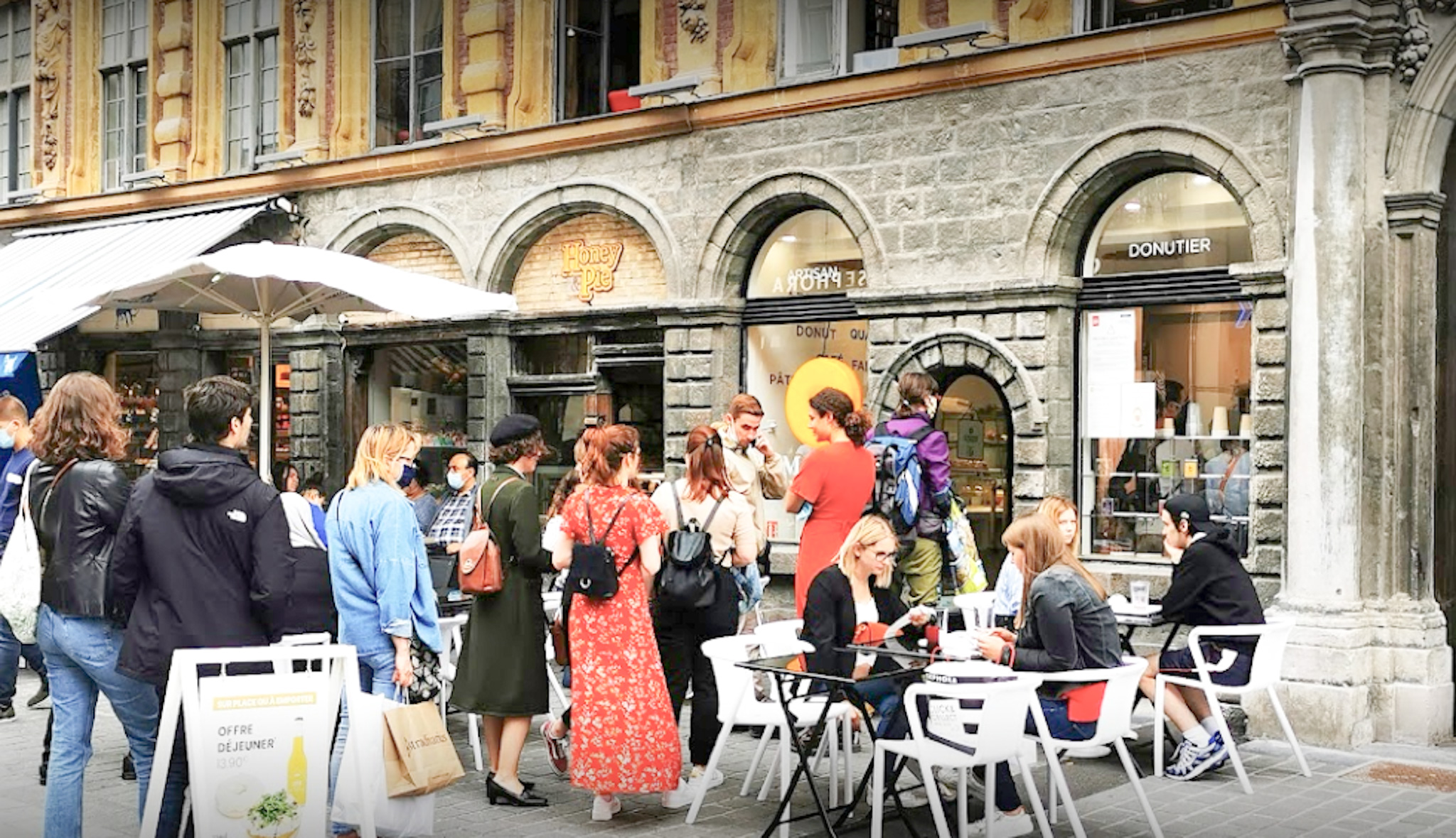 La maison du donut lille goûter déjeuner enfants kids friendly donuts sucrés salés