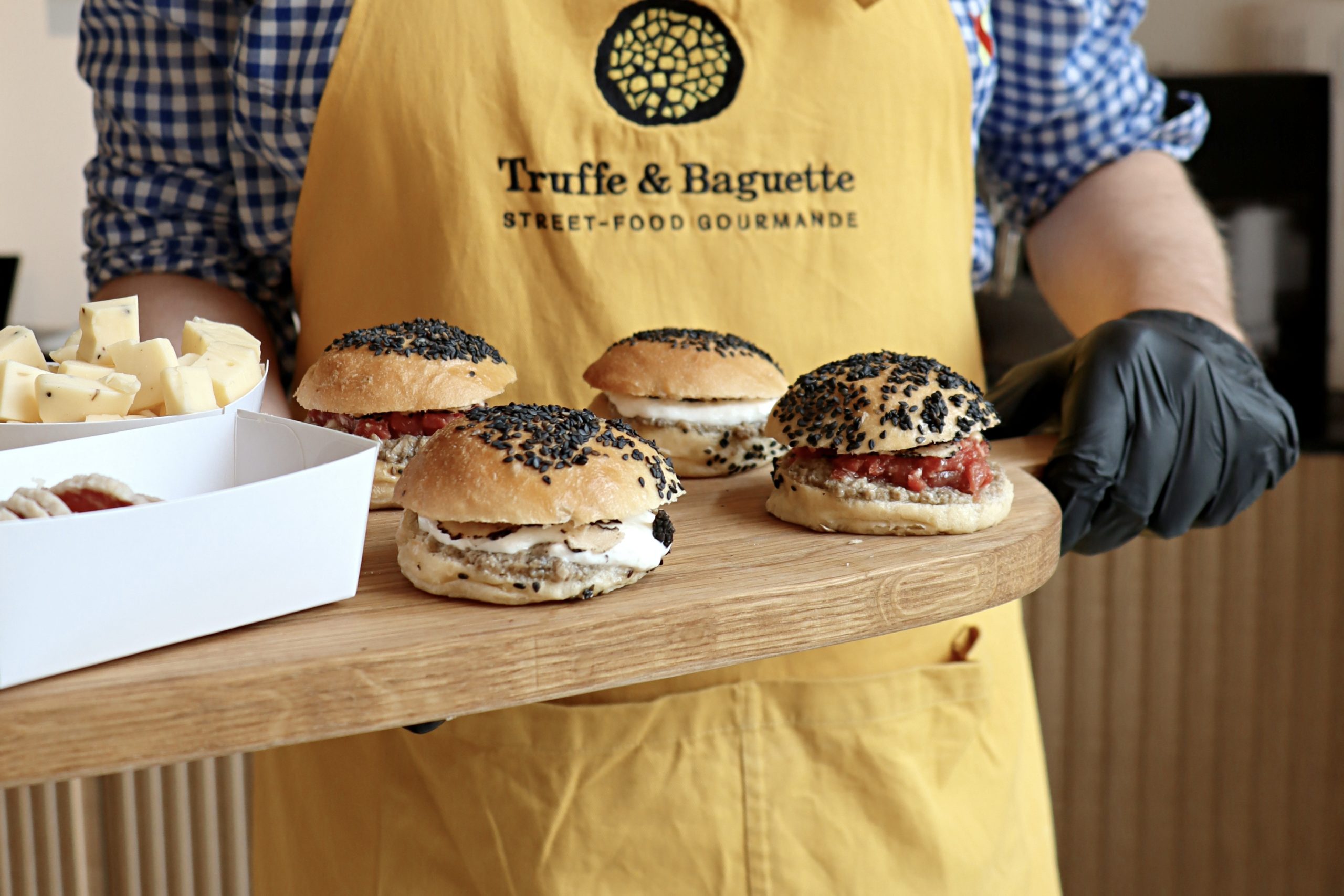 truffe & baguette fast food restaurant lille truffe sandwich bagel plateaux apero