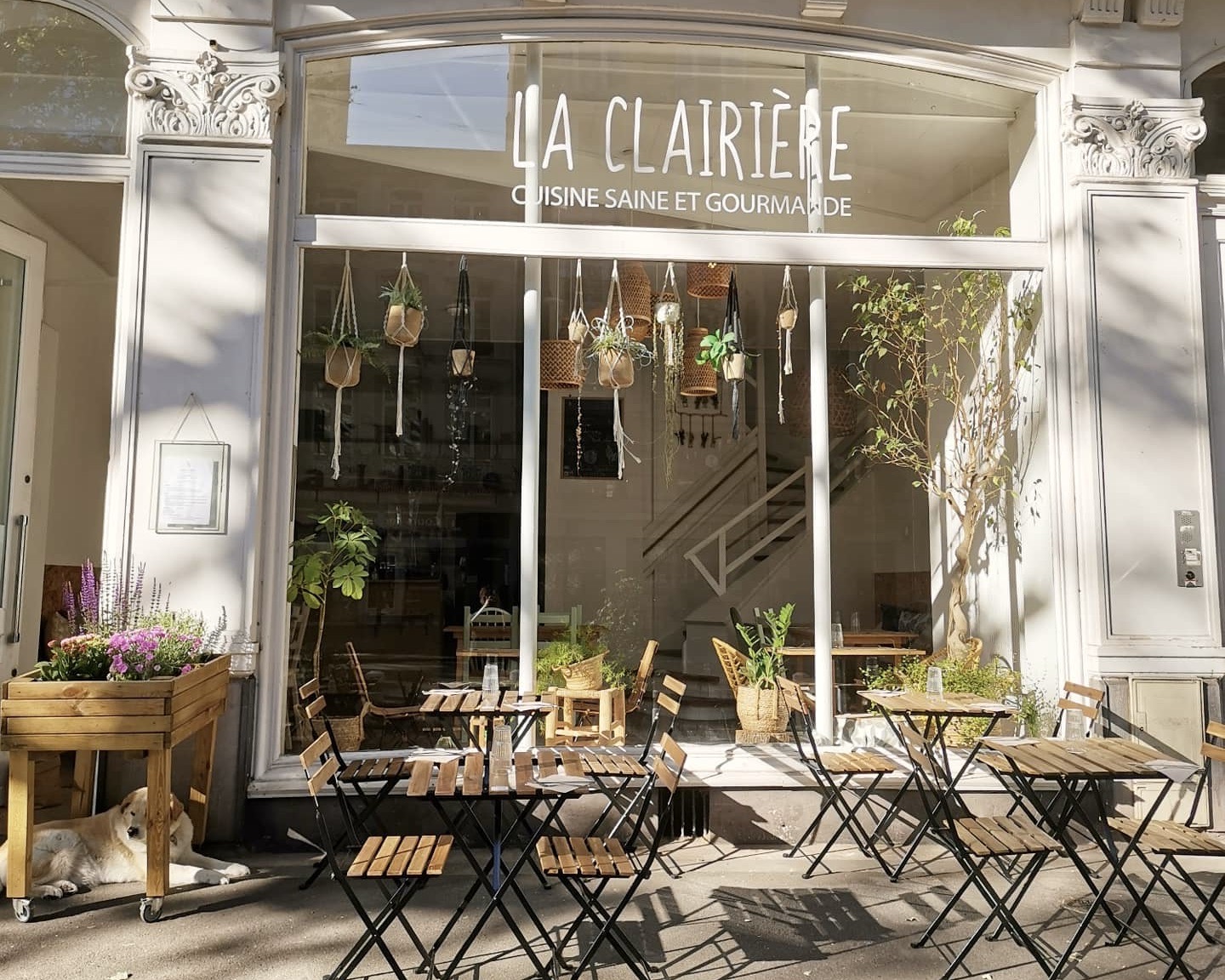 La Clairière lille restaurant salon de thé végatarien végétalien